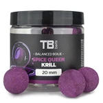 Tb baits vyvážené boilie balanced + atraktor spice queen krill 100 g - 24 mm