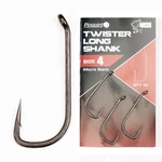 Nash háčiky twister long shank micro barbed 10 ks-veľkosť 10