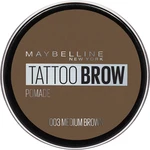 Maybelline Gelová pomáda na obočí Tattoo Brow (Pomade) 4 g 003 Medium Brown