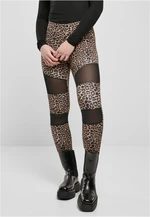 Women's Tech Mesh Leggings AOP Leo