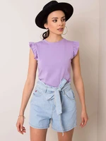 Women's purple blouse RUE PARIS