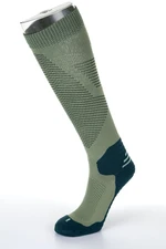 Compression knee-high socks Kilpi COMPRESS-U Khaki