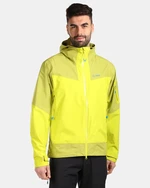 Men's Waterproof Hardshell Jacket Kilpi MAMBA-M Light Green