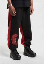 Men's sweatpants Bold black/red