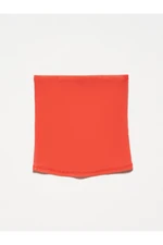 Dilvin 20674 Washed Crop Top-Red