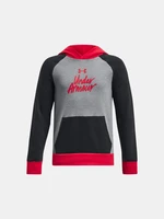 Under Armour Pulover UA Rival Fleece Script CB HD-BLK - Boys