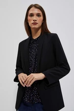 Single-breasted plain blazer