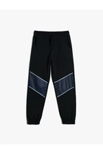 Koton Tie Waist Jogger Sweatpants Cotton Raised