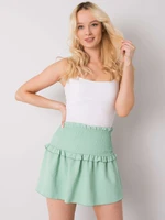 Mint miniskirt Joanna OCH BELLA