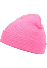 Basic Flap Beanie neonpink