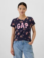 GAP Floral T-shirt with logo - Women's