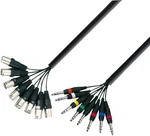 Adam Hall K3 L8 MV 0300 3 m Multicore-Kabel