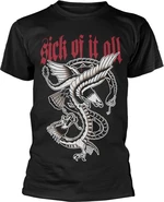 Sick Of It All Camiseta de manga corta Eagle Black M