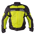 Pánská letní moto bunda W-TEC Saigair  Fluo Yellow-Black  L