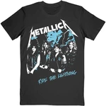 Metallica T-Shirt Vintage Ride The Lightning Unisex Black 2XL