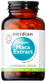 VIRIDIAN Maca Extract Organic 60 kapslí