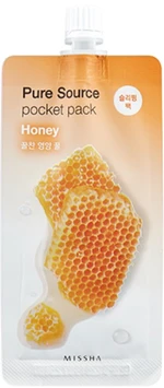 Missha Noční pleťová maska Honey Pure Source (Pocket Pack) 10 ml