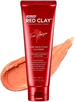 Missha Čistiaca pena s ílom Amazon Red Clay™ (Pore Pack Foam Cleanser) 120 ml