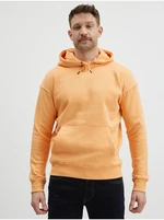 Oranžová pánská basic mikina s kapucí Jack & Jones Star - Pánské