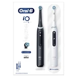 ORAL-B Series iO 5 duo black white elektrické zubné kefky 2 kusy