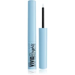 NYX Professional Makeup Vivid Brights tekuté oční linky odstín 06 Blue Thang 2 ml