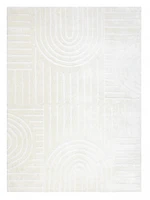 Kusový koberec Mode 8586 geometric cream-80x150