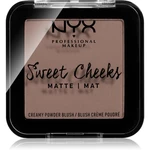 NYX Professional Makeup Sweet Cheeks  Blush Matte lícenka odtieň SO TAUPE 5 g