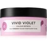 Maria Nila Colour Refresh Vivid Violet jemná vyživujúca maska bez permanentných farebných pigmentov výdrž 4 – 10 umytí 0.22 100 ml