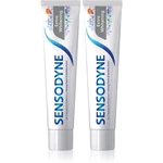 Sensodyne Extra Whitening bieliaca zubná pasta s fluoridom pre citlivé zuby 2x75 ml