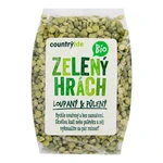 Hrách zelený půlený 500 g BIO   COUNTRY LIFE