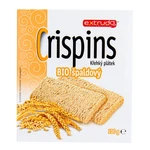 VÝPREDAJ!!!Chlebíček viaczrnný špaldový Crispins 100 g BIO   EXTRUDO