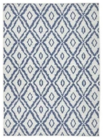 Kusový koberec Twin-Wendeteppiche 103137 blau creme-80x150