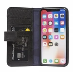 Decoded Tok Leather Card Wallet iPhone XS/X - Black