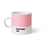 Svetloružový hrnček Pantone Espresso, 120 ml