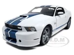 2011 Ford Shelby Mustang GT350 White 1/18 Diecast Model Car by Shelby Collectibles