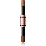 Makeup Revolution Fast Base oboustranná konturovací tyčinka odstín Dark 2x4,3 g