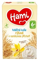 Hami mliečna kaša ryžová vanilková 225g