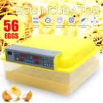 56 Automatic Egg Incubator Digital Hatching Poultry Chicken Temperature Control US/EU/UK Plug