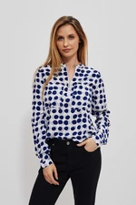 Blusa da donna Moodo Polka Dot