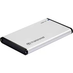 Pouzdro pevného disku SATA 2.5 palec Transcend TS0GSJ25S3, USB 3.2 Gen 1 (USB 3.0), stříbrná