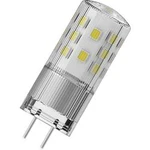 LED žárovka OSRAM 4058075607255 12 V, GY6.35, 4.5 W = 40 W, teplá bílá, tvar baterie, 1 ks