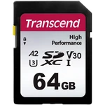 Transcend 330S SDXC karta 64 GB Class 10, UHS-I, UHS-Class 3 výkonnostný štandard A2