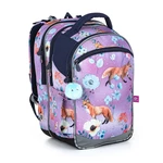Školní batoh s liškami Topgal COCO 22006,Školní batoh s liškami Topgal COCO 22006