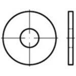 Podložka plochá TOOLCRAFT 148005, vnitřní Ø: 39 mm, ocel, 25 ks