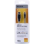 Kabel Belkin F3U155bt1.8M F3U155bt1.8M, 1.80 m, černá