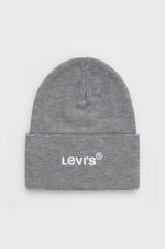 Čiapka Levi's D5548.0005-55, šedá farba