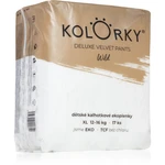 Kolorky Deluxe Velvet Pants Wild jednorázové plenkové kalhotky velikost XL 12-16 Kg 17 ks