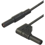 SKS Hirschmann MLS WG 200/1 sw bezpečnostní měřicí kabely [lamelová zástrčka 4 mm - lamelová zástrčka 4 mm] černá, 2.00 m