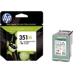 Cartridge do tiskárny HP CB338EE (351XL), cyanová/magenta/žlutá