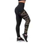 Dámské legíny Nebbia Gold Print 827  XS  Black